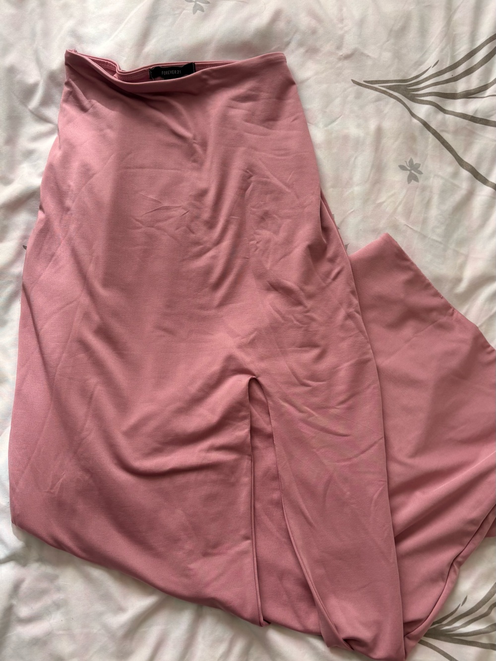 Forever 21 Pink Maxi Skirt
